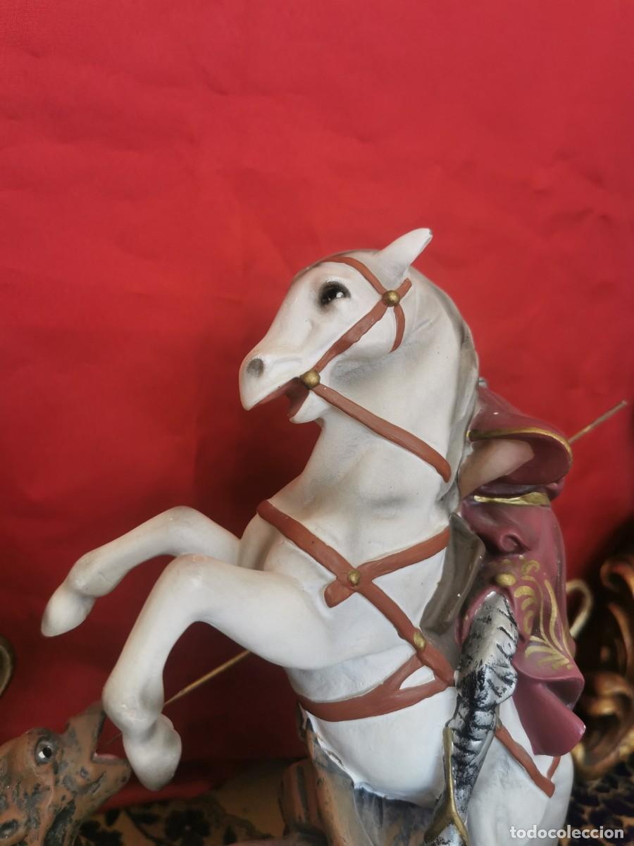Arte: San Jorge a Caballo Olot 28cm - Foto 6