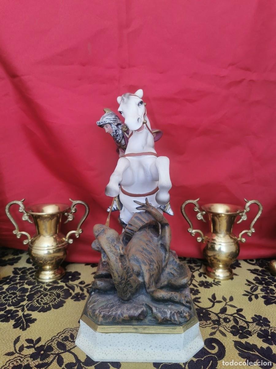 Arte: San Jorge a Caballo Olot 28cm - Foto 7