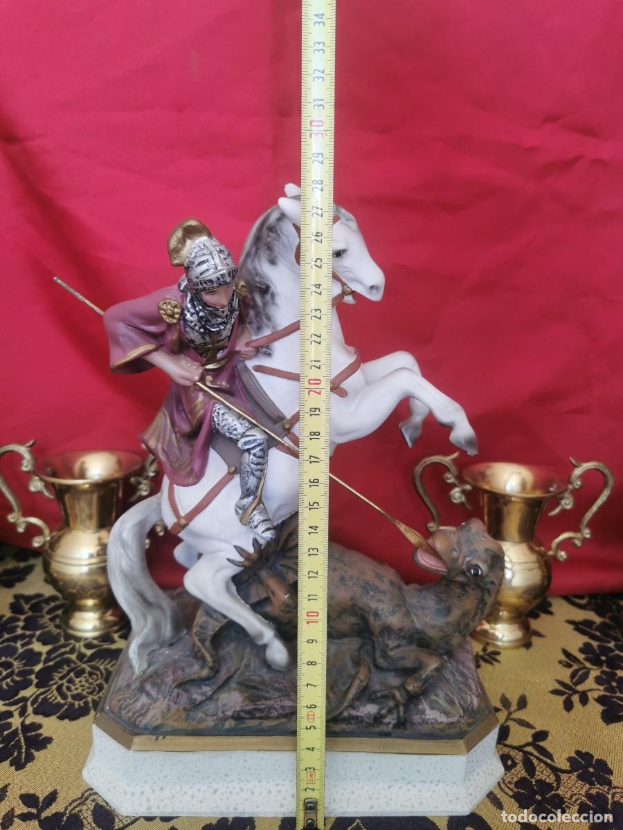 Arte: San Jorge a Caballo Olot 28cm - Foto 9