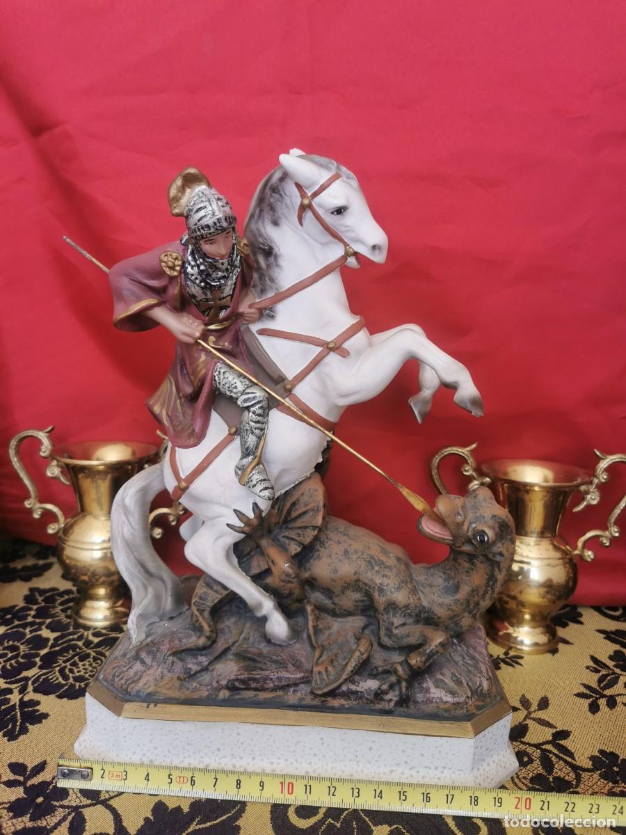 Arte: San Jorge a Caballo Olot 28cm - Foto 10