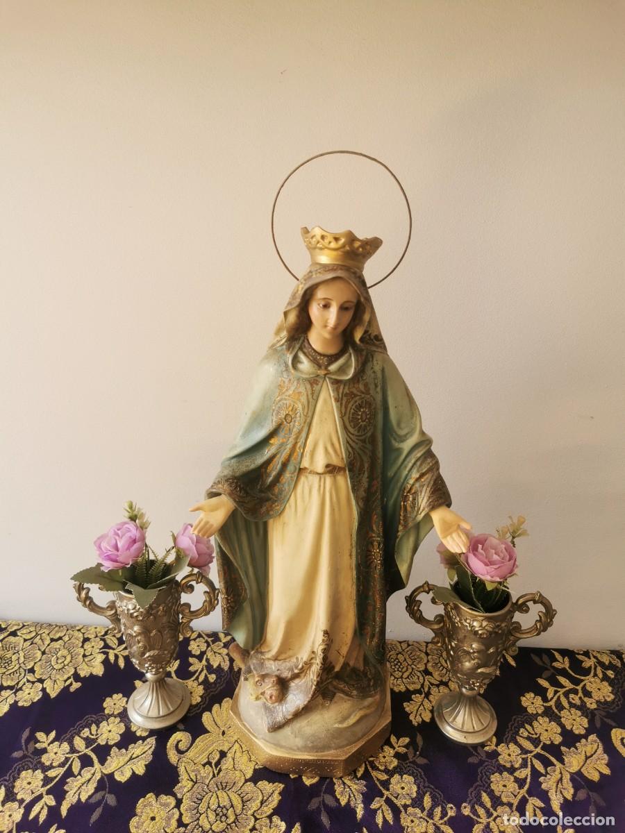 Arte: Virgen Milagrosa Olot 50cm - Foto 7