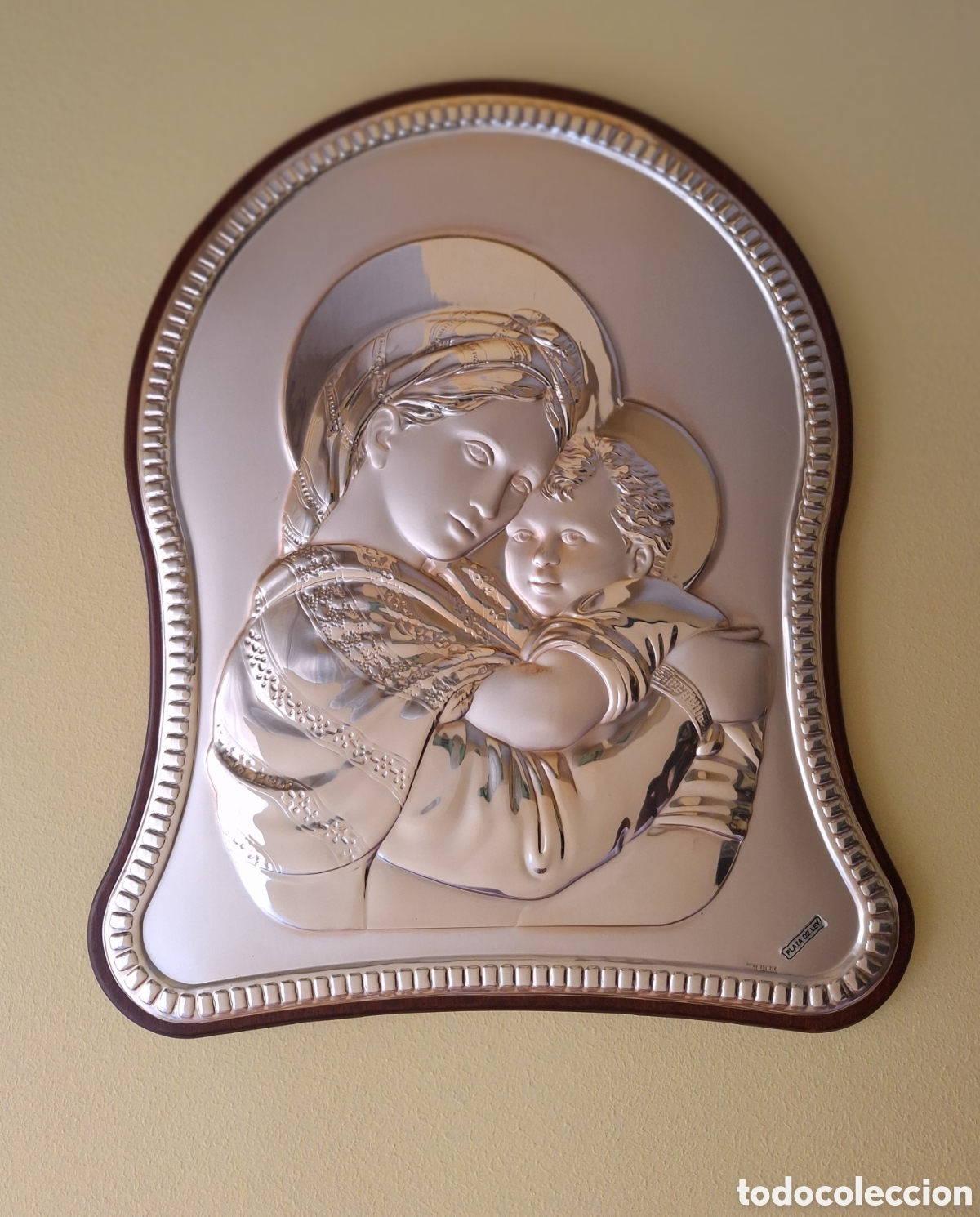 Kunst: Virgen con Ni&ntilde;o Jes&uacute;s de plata