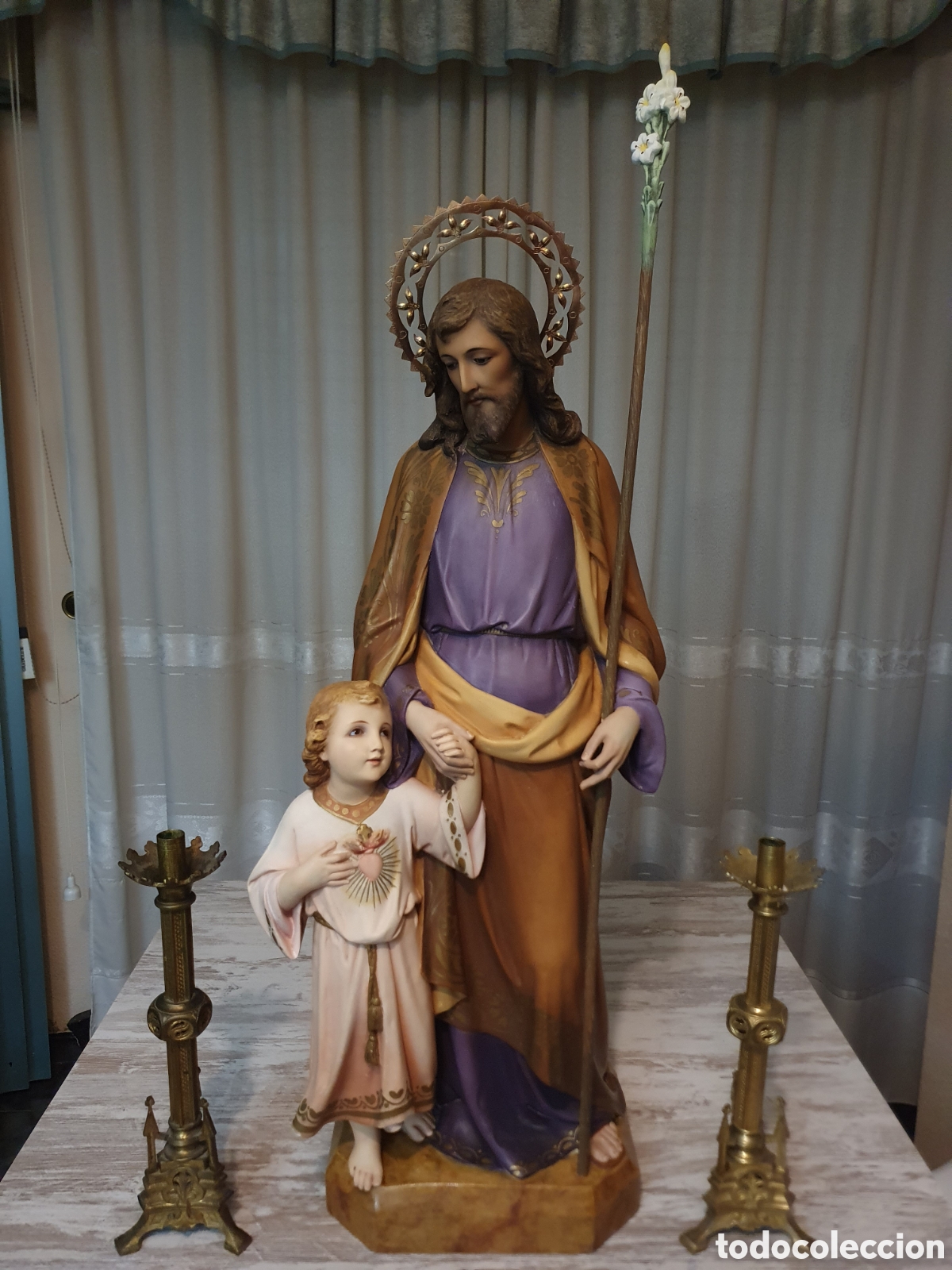 Arte: San Jos&eacute; con Ni&ntilde;o Jes&uacute;s