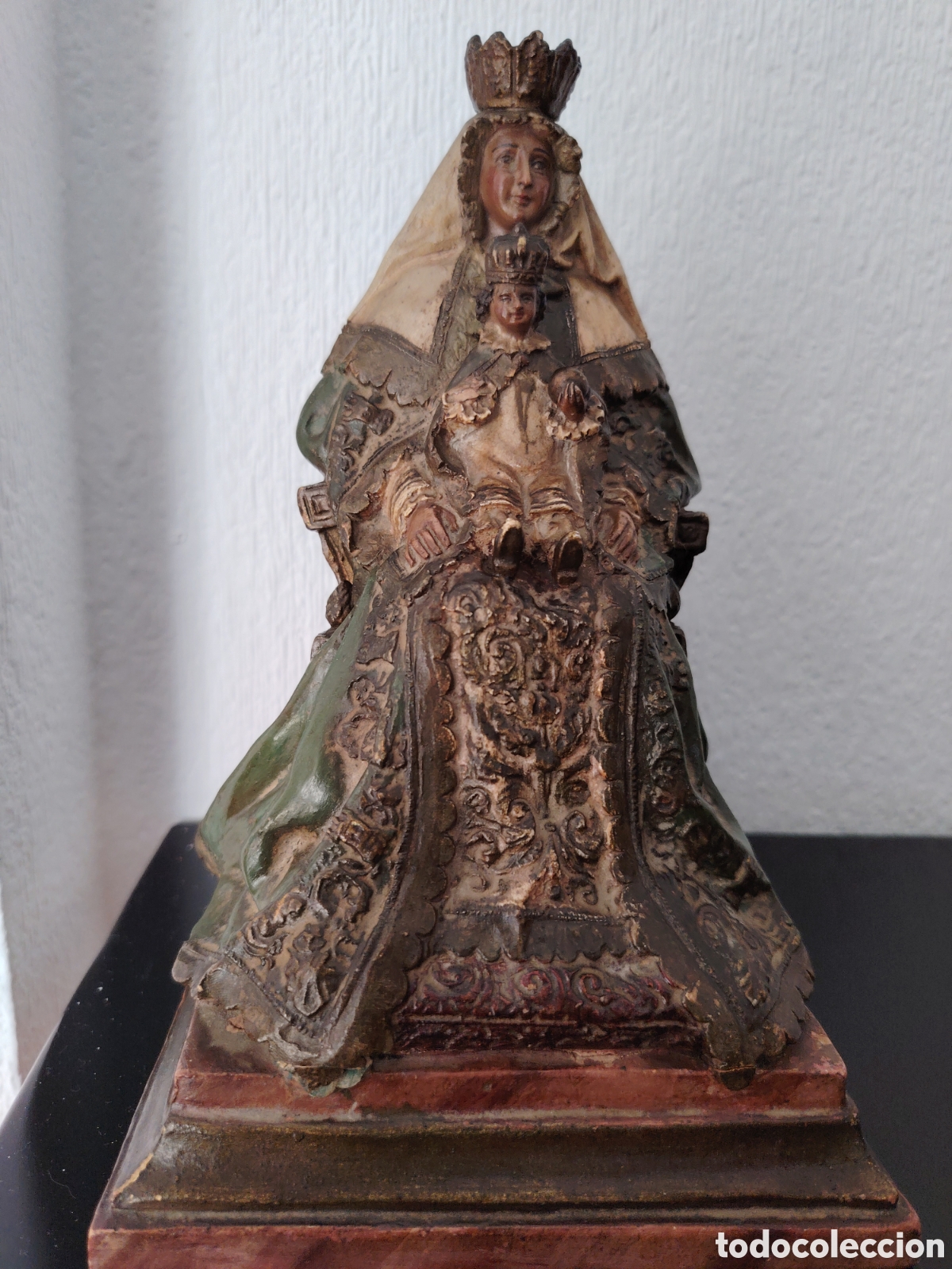 Arte: Antigua VIRGEN DE LOS REYES - Foto 2