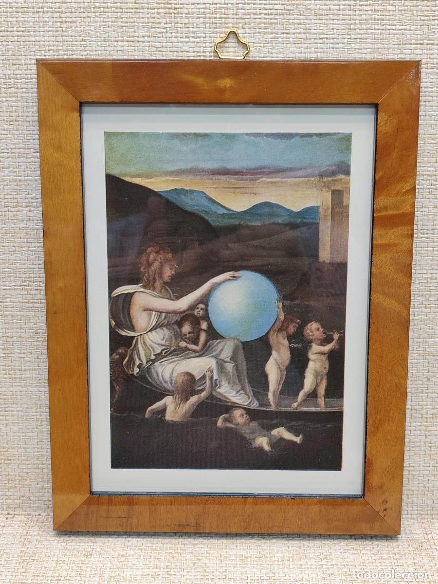 Arte: La barca del amor de Bellini. Masterpieces in colour 1910. Plate VI. Cuadro