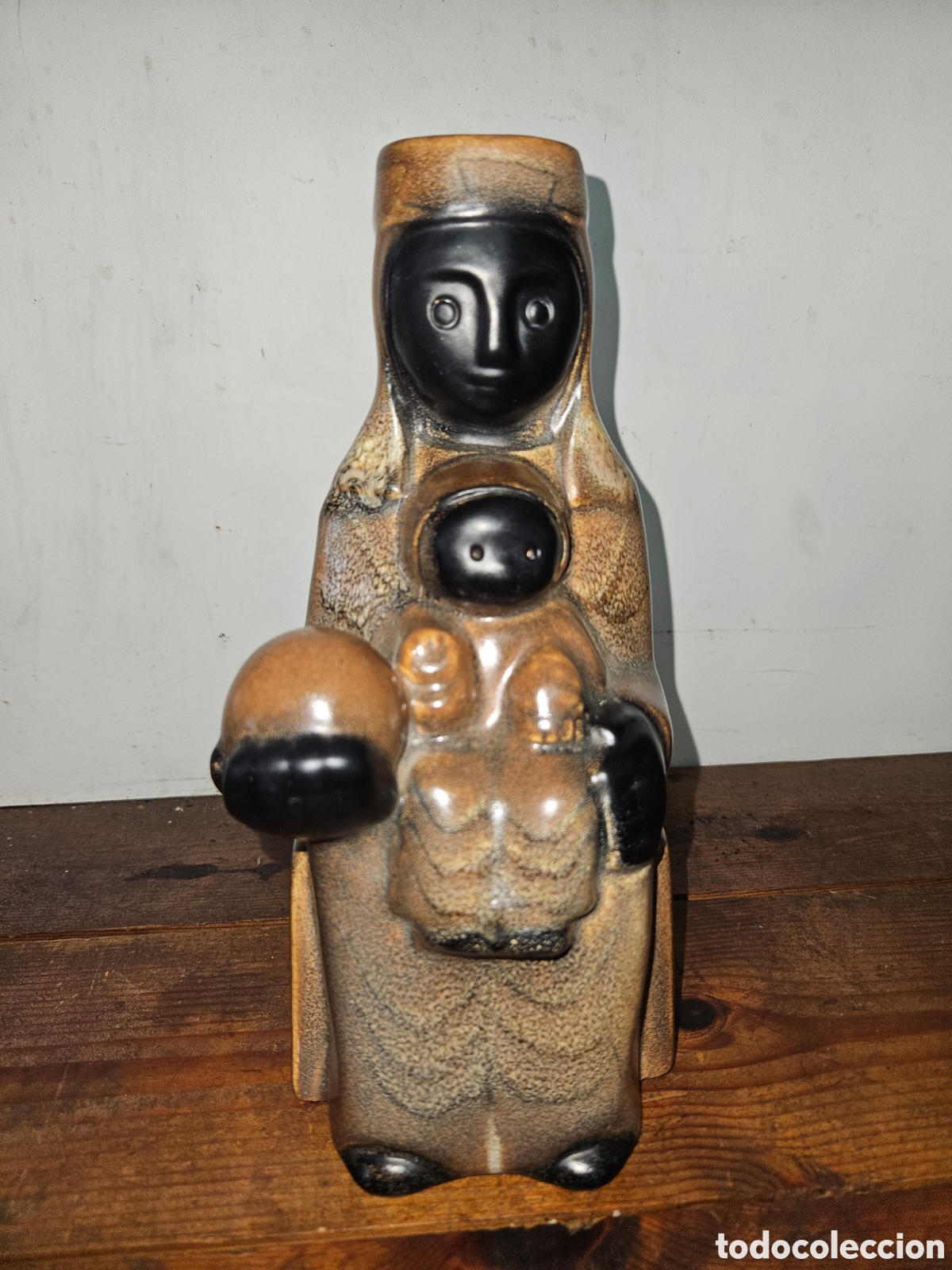 Arte: Figura Virgen de Montserrat - Foto 2
