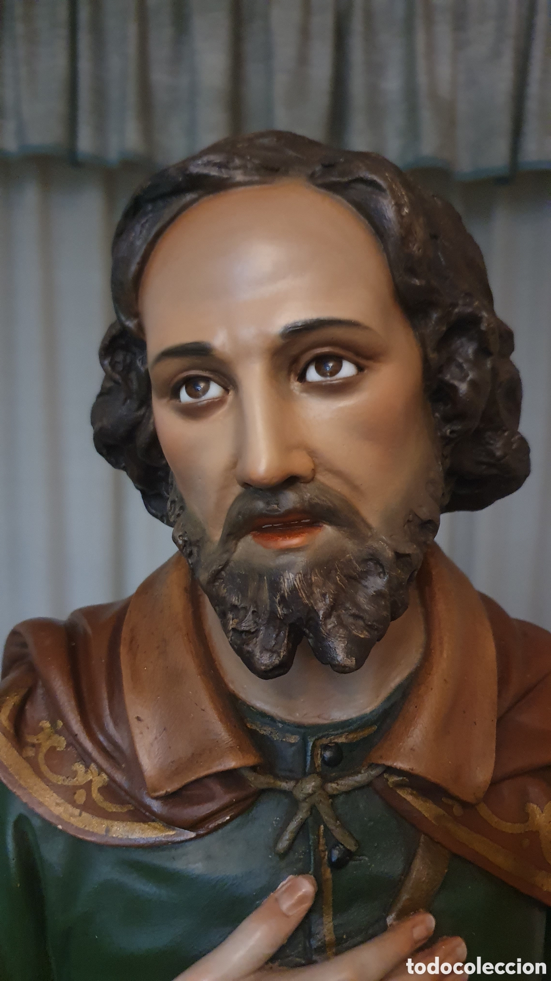 Arte: San Isidro Labrador, 107 cms - Foto 2