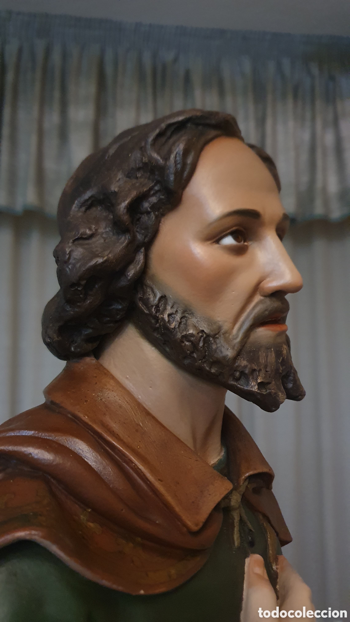 Arte: San Isidro Labrador, 107 cms - Foto 3