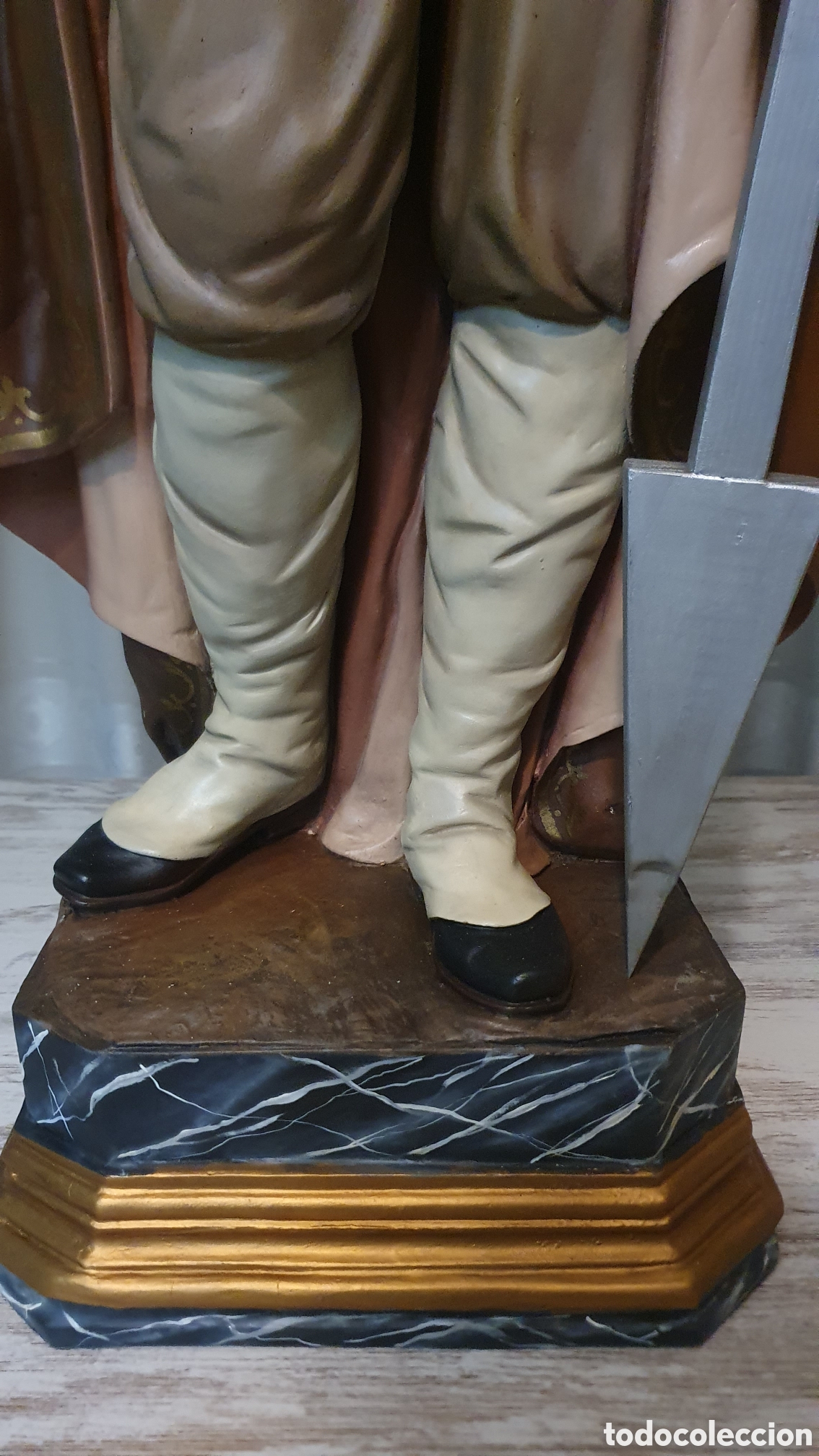 Arte: San Isidro Labrador, 107 cms - Foto 4