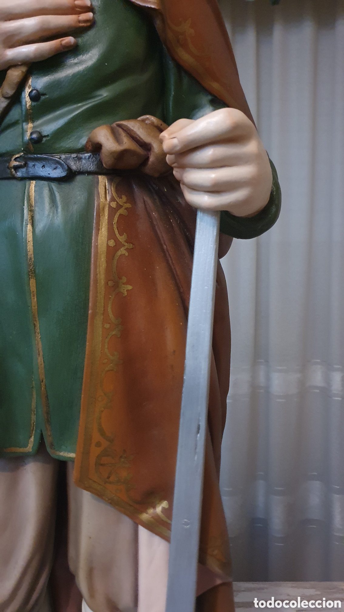 Arte: San Isidro Labrador, 107 cms - Foto 6