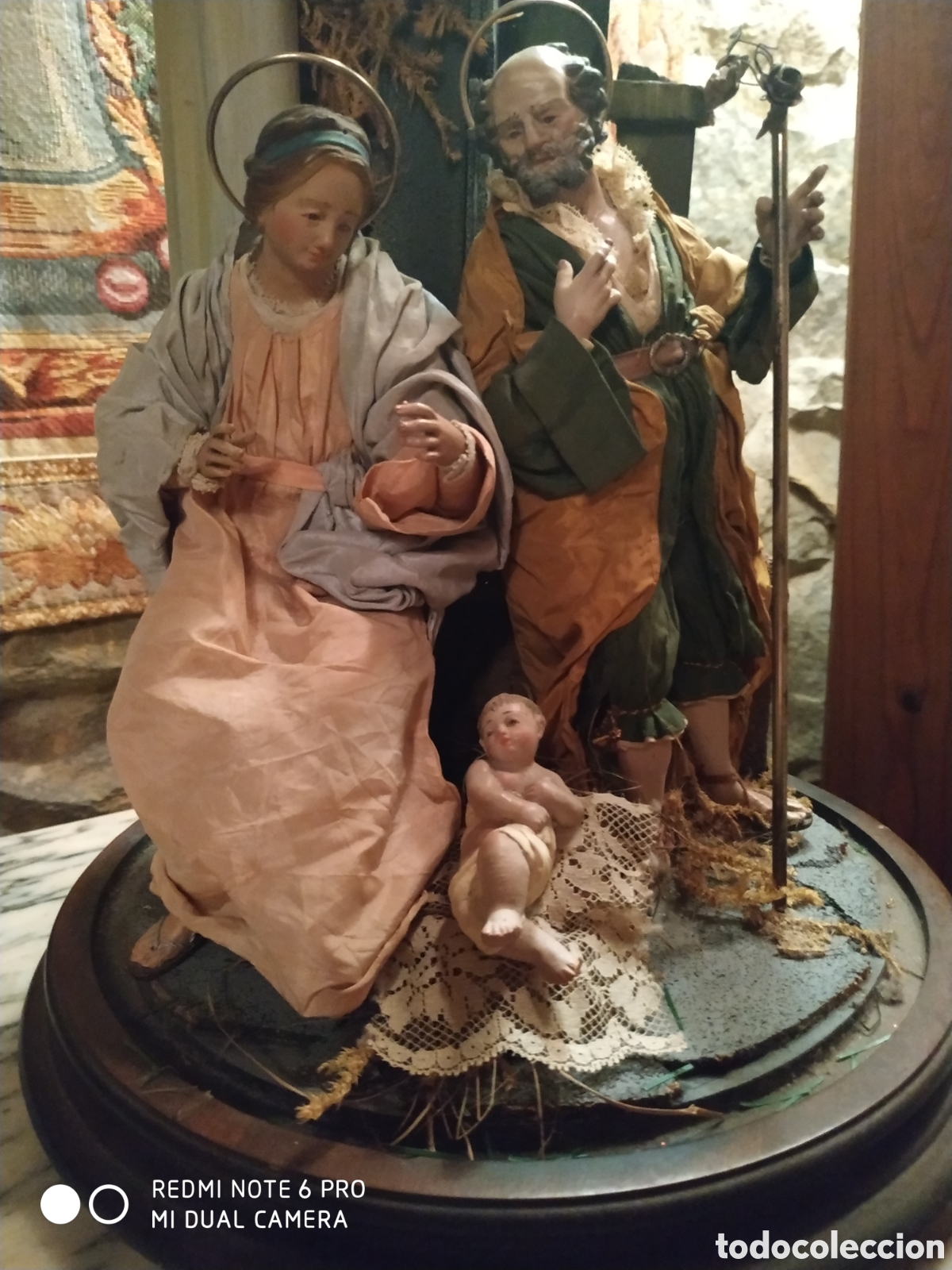Arte: Nacimiento napolitano sin cristal