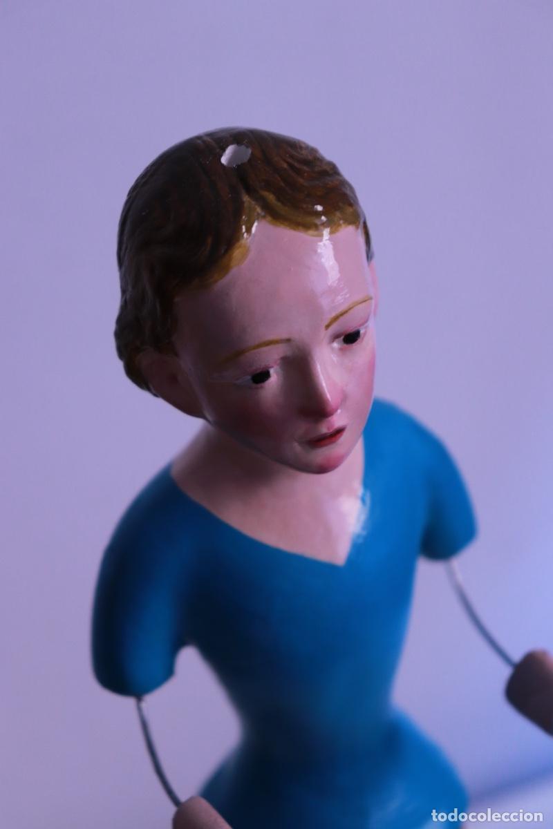 Arte: Virgen Gloria de vestir (40 cm) &ndash; Candelero y brazos articulados. Imaginer&iacute;a / Devoci&oacute;n privada