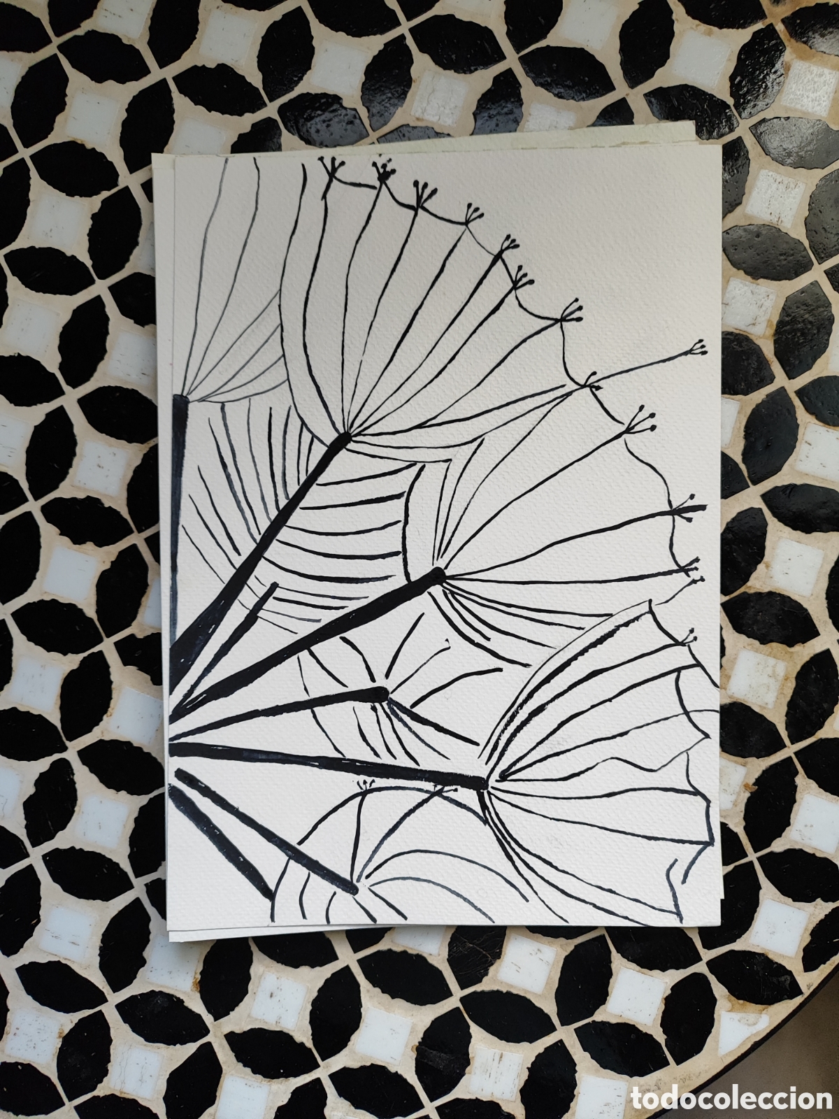 Arte: Acuarela original firmada. Preciosa. A4