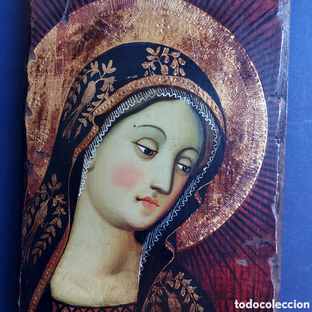 Arte: &rdquo;RETABLO DE LA VIRGEN CON EL NI&Ntilde;O&rdquo; - Foto 2