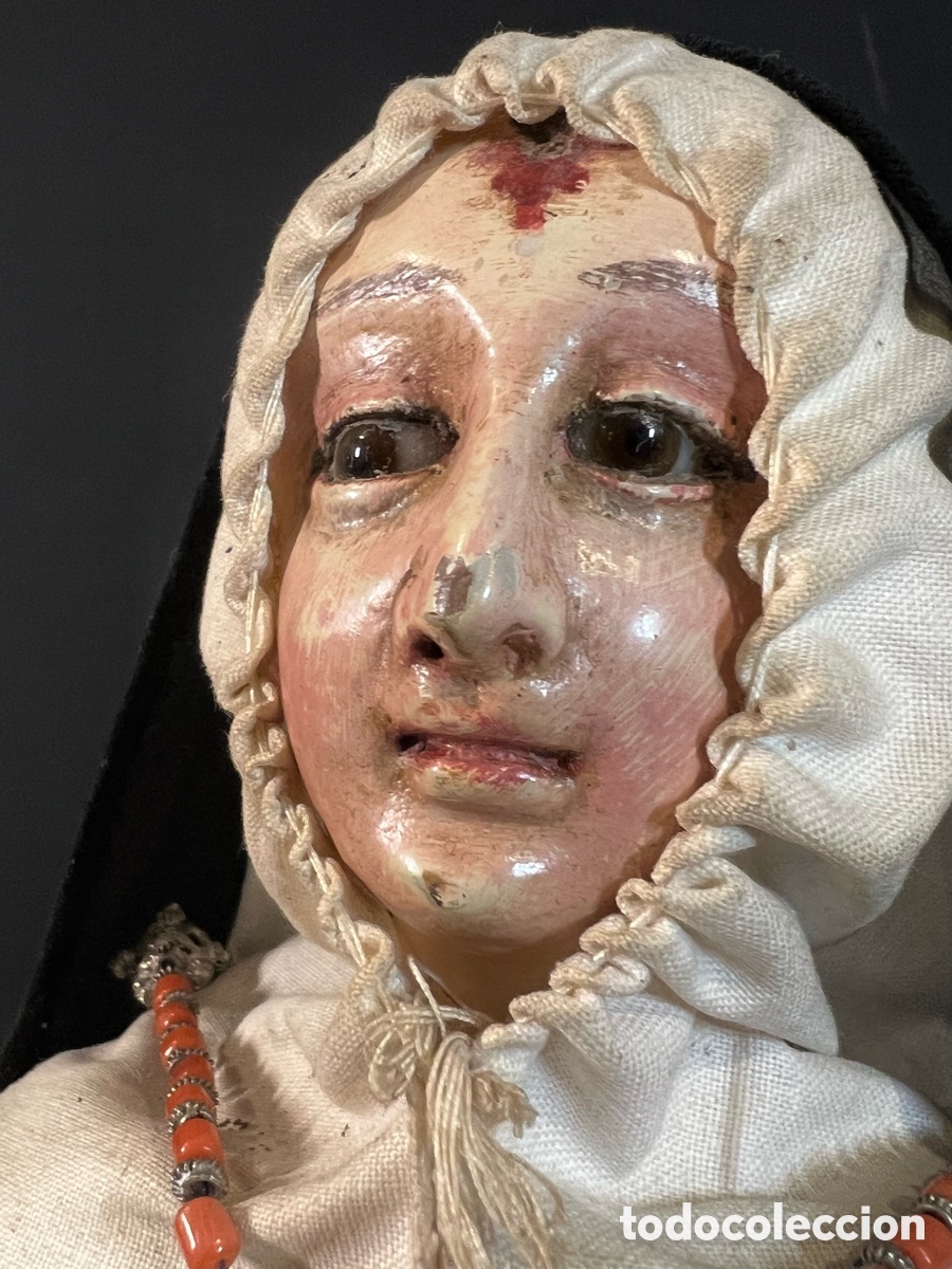 Arte: Santa Rita. Madera, 70 cm. - Foto 2