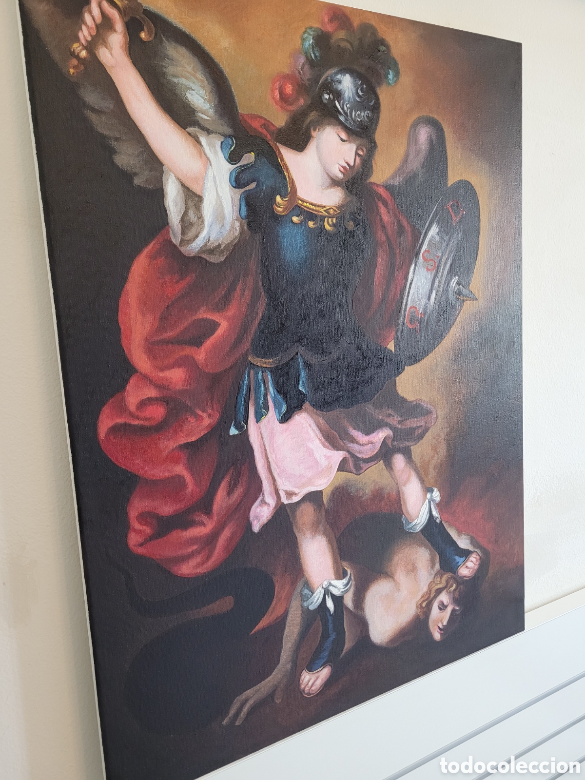 Arte: Oleo San Miguel Arc&aacute;ngel - Foto 3