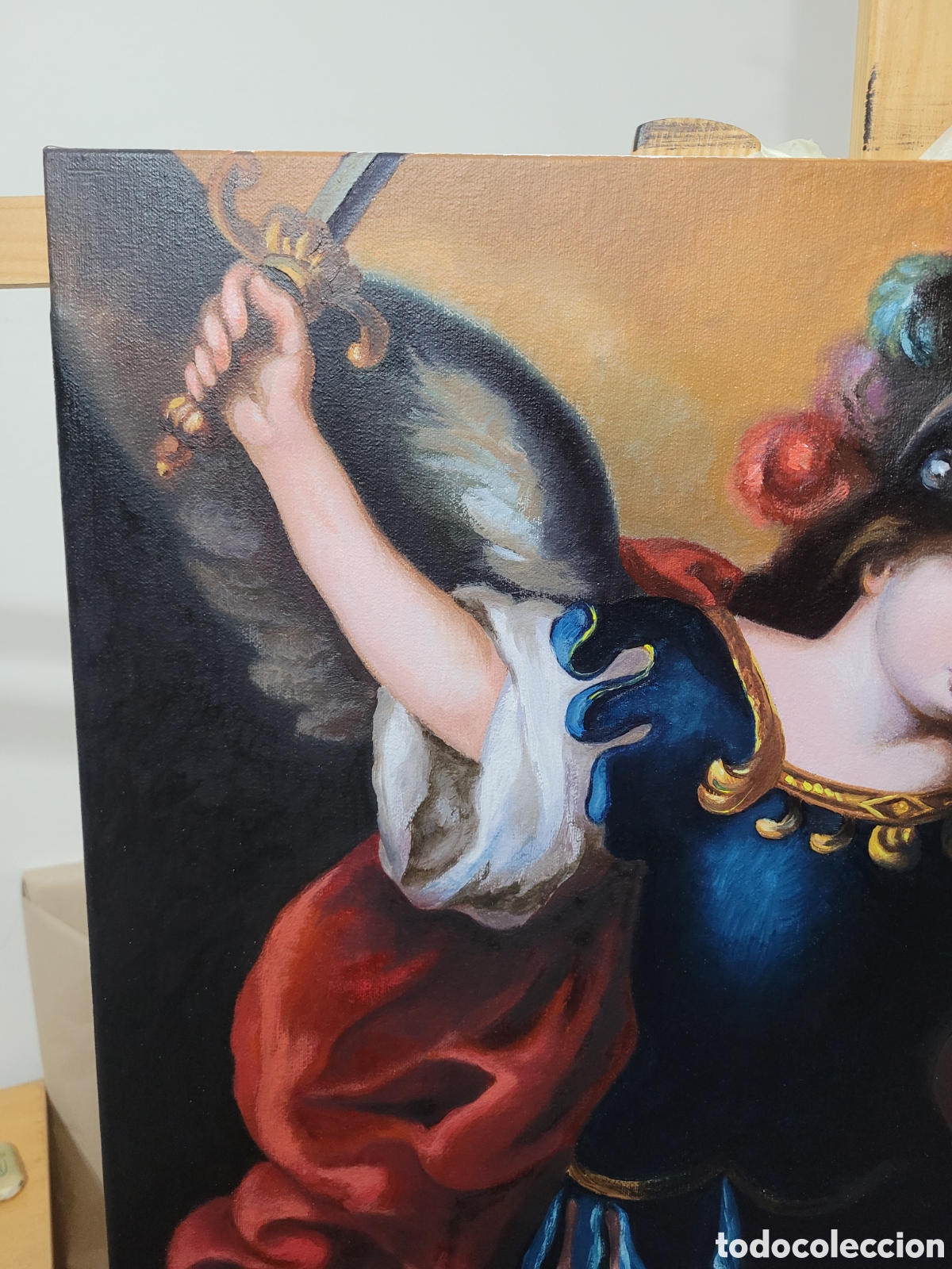 Arte: Oleo San Miguel Arc&aacute;ngel - Foto 6