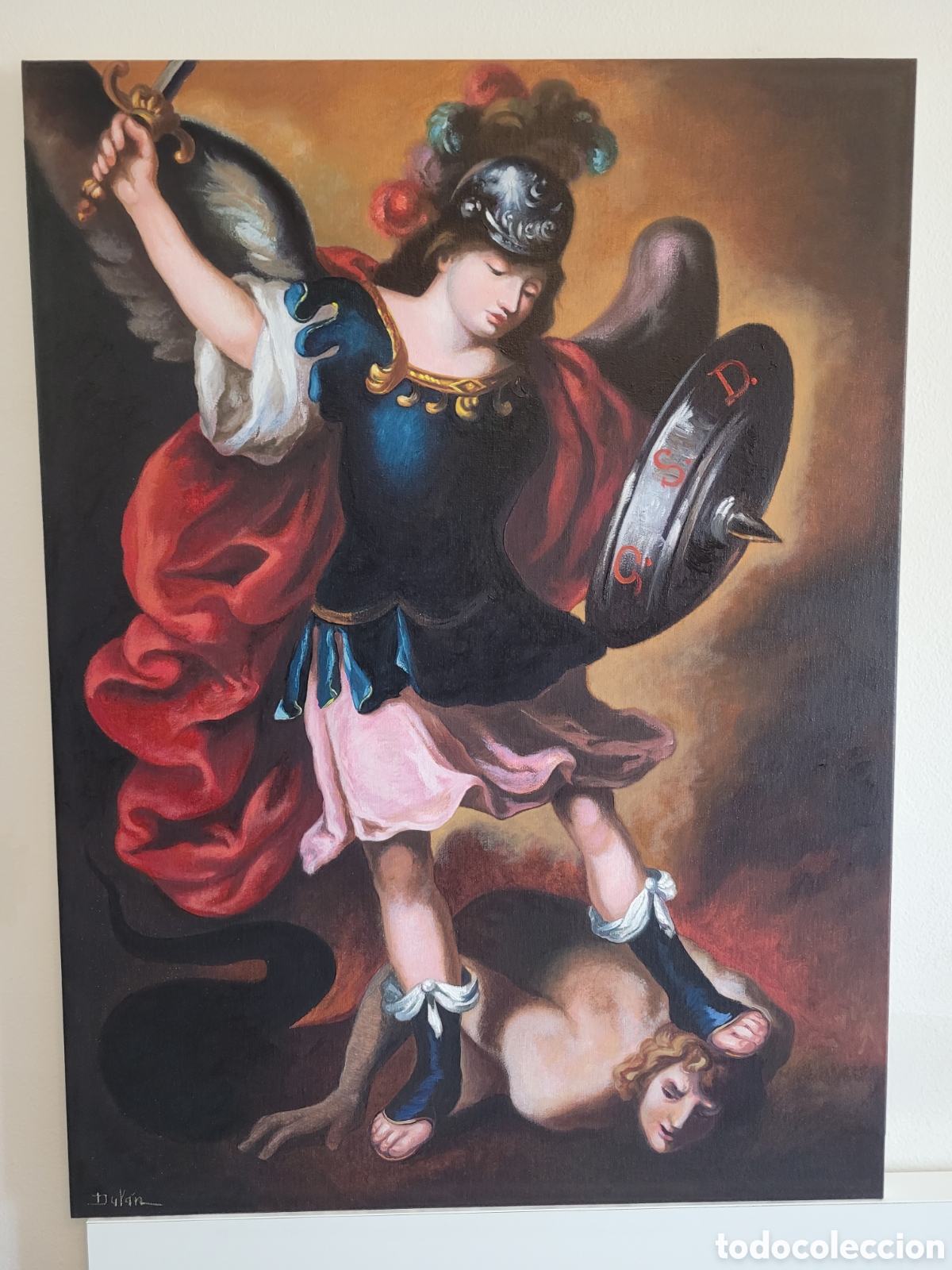 Arte: Oleo San Miguel Arc&aacute;ngel