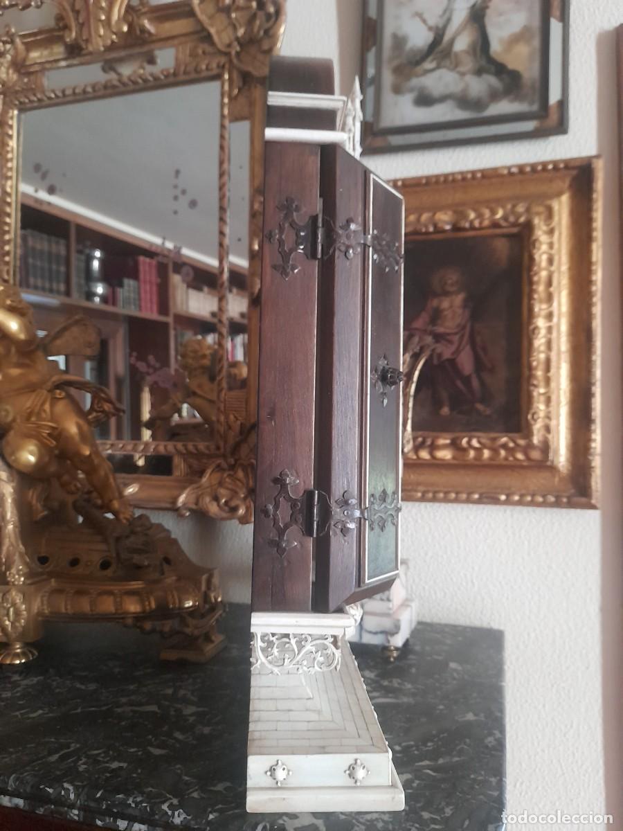 Arte: MAGNIFICA CAPILLA O TRIPTICO CON ESCENAS RELIGIOSAS - Foto 17