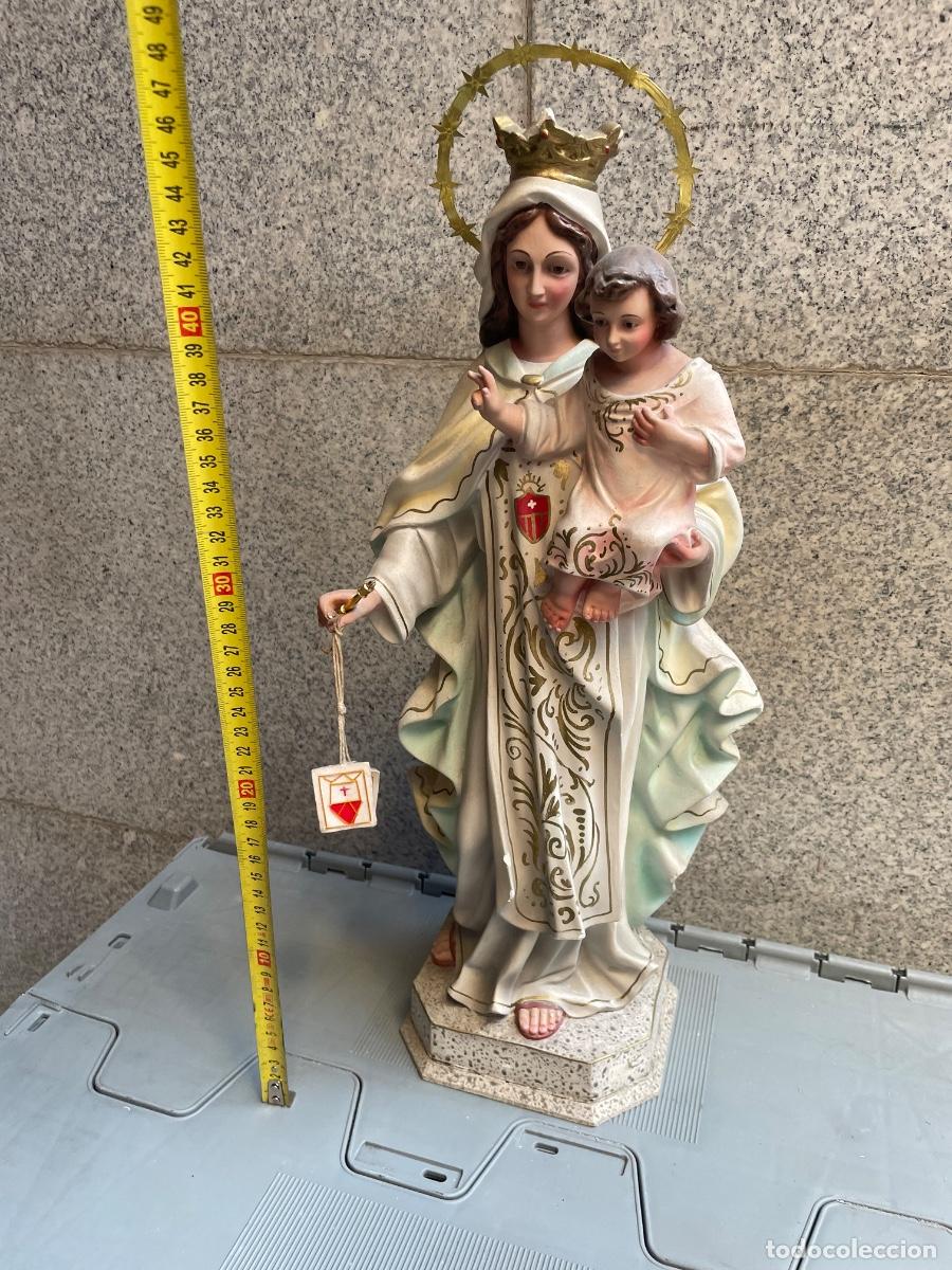 Arte: Virgen de la Merced de escayola