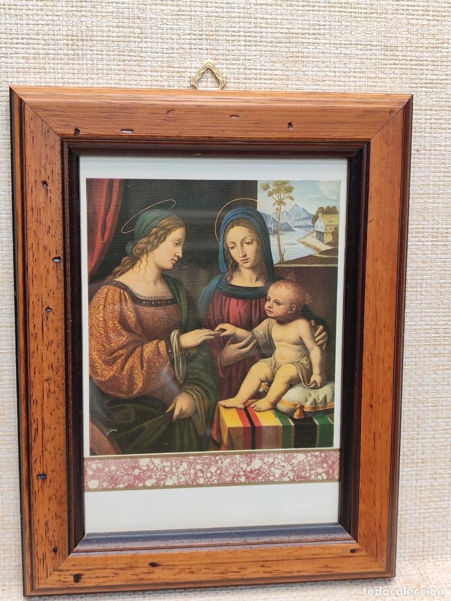 Arte: El matrimonio de Santa Catalina, de Bernardino Luini. Masterpieces in colour 1910. Plate IV. Cuadro