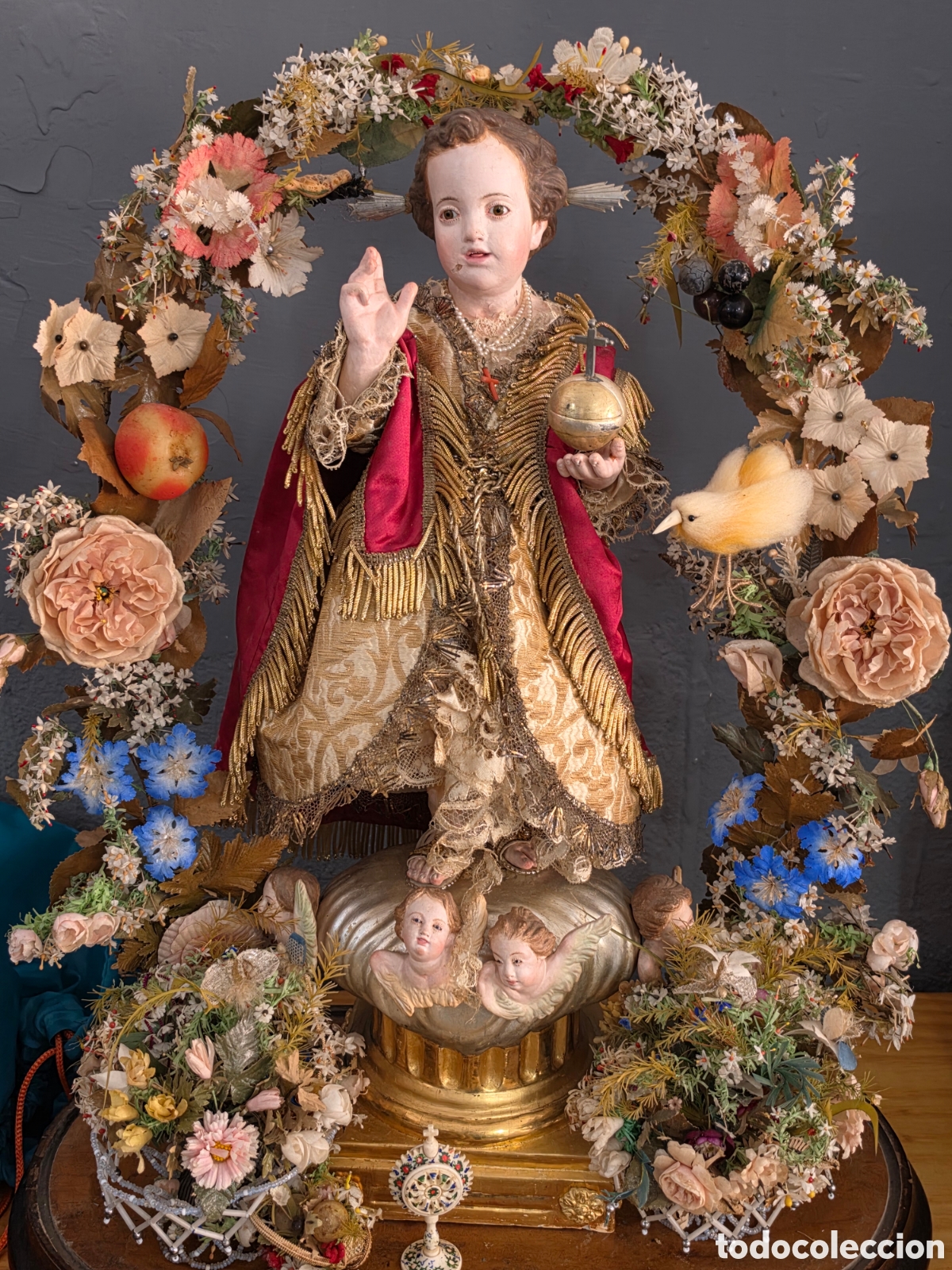 Arte: ESPECTACULAR ESCULTURA RELIGIOSA S.XIX - ALTA COLECCION