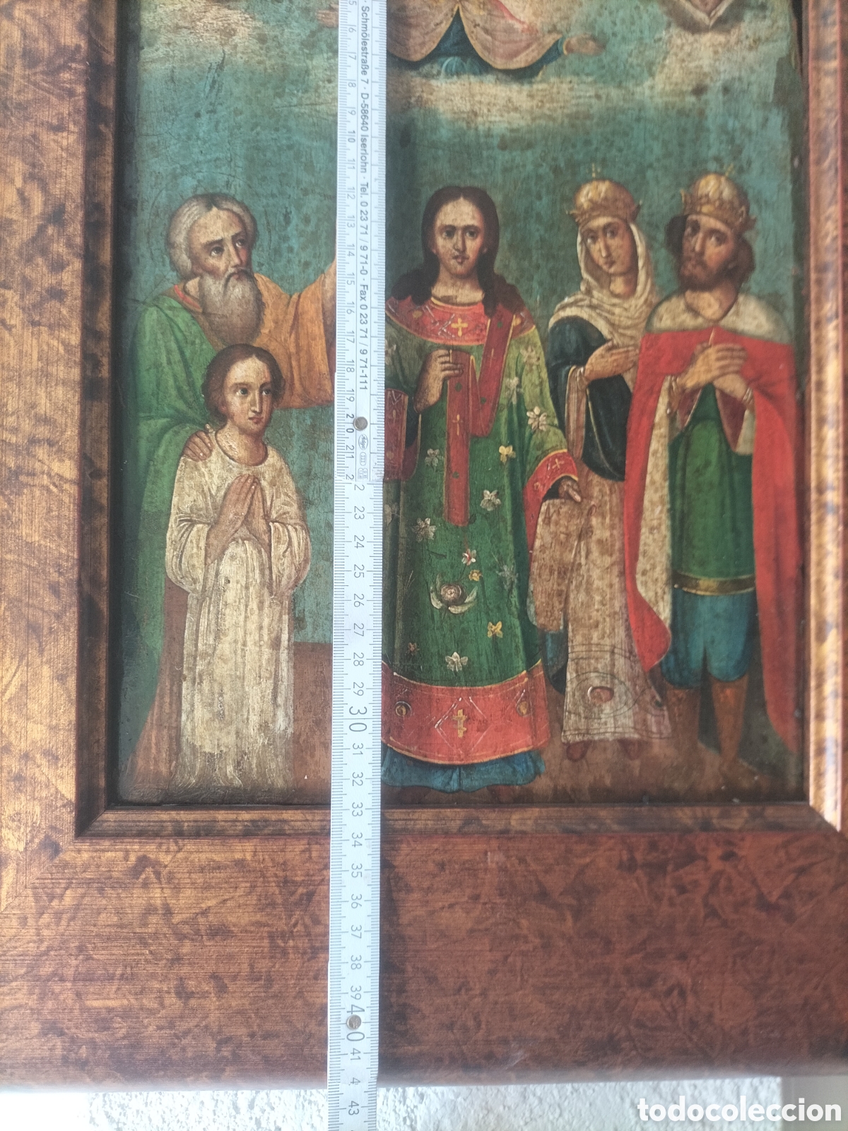 Arte: Pintura icono religioso - Foto 2