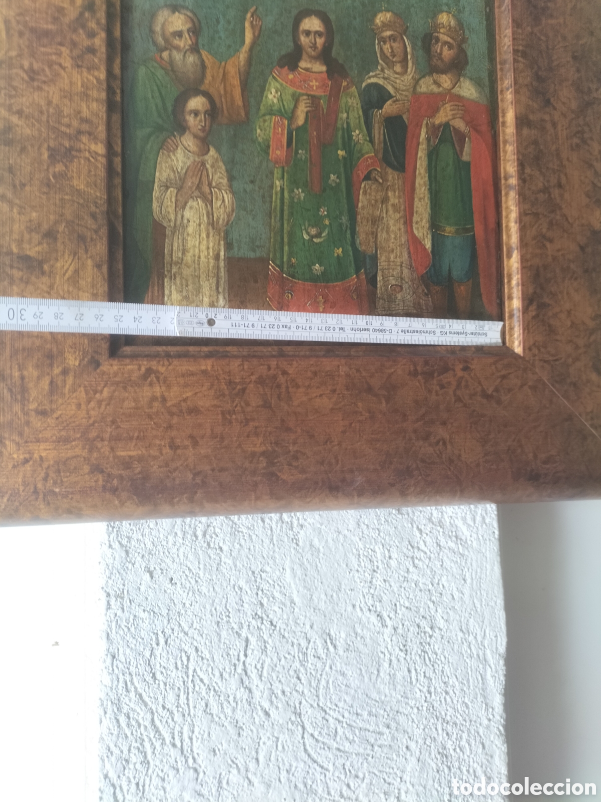 Arte: Pintura icono religioso - Foto 3