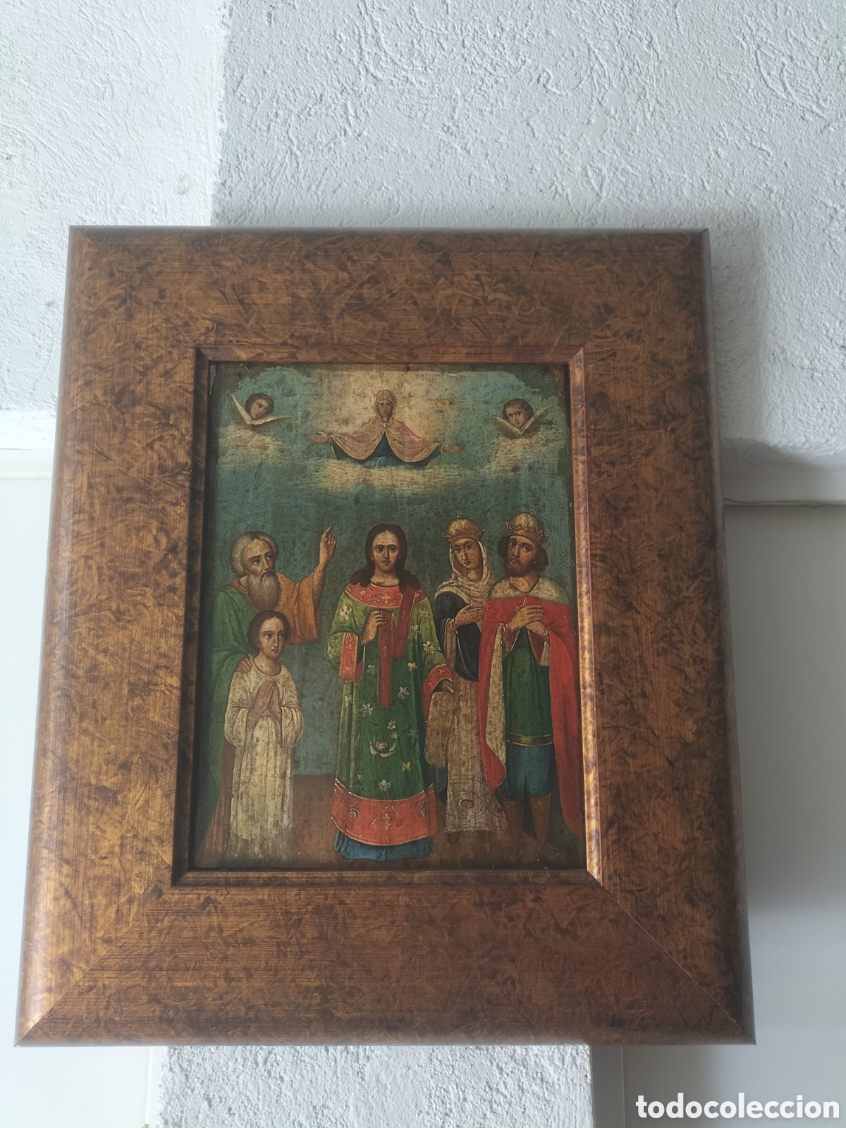 Arte: Pintura icono religioso