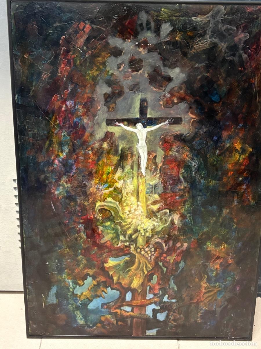 Arte: Cristo crucificado por Carlos Manteola Cabeza (Sevilla 1923-Madrid 2007) sin firmar