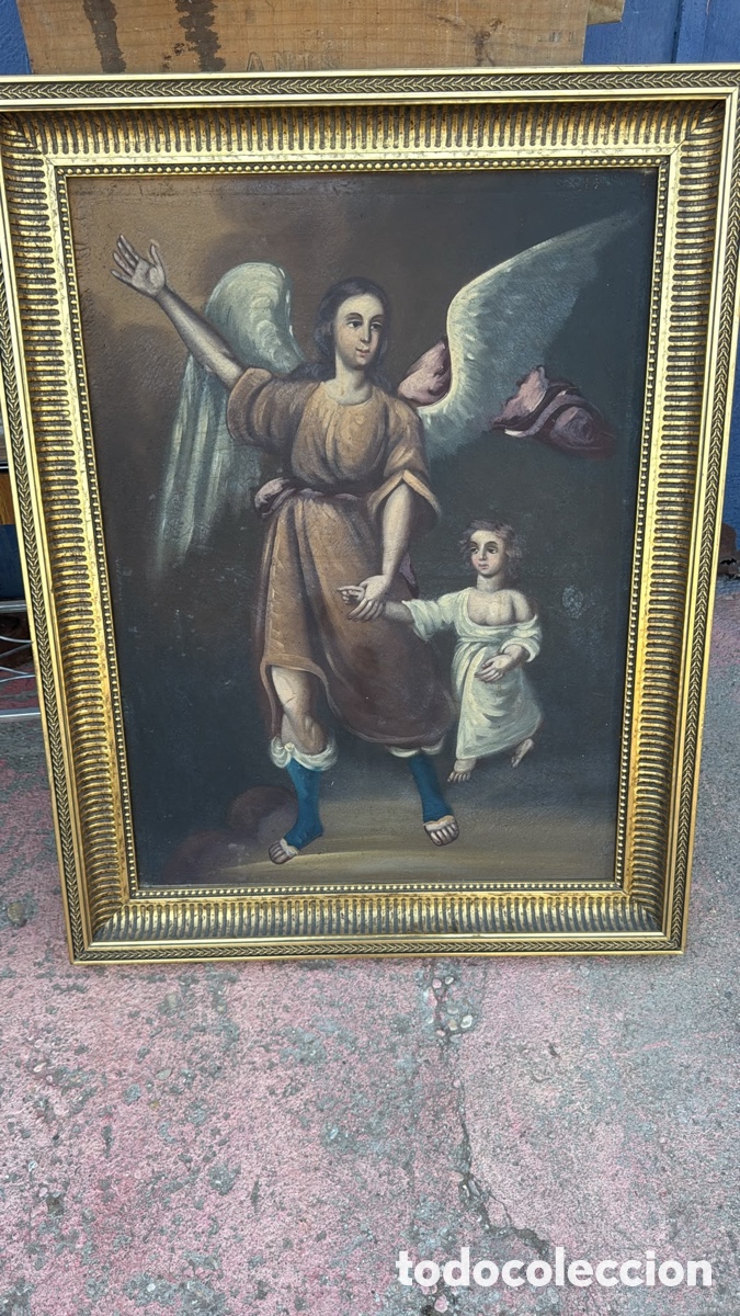 Arte: &Oacute;leo religioso XVIII - Foto 1