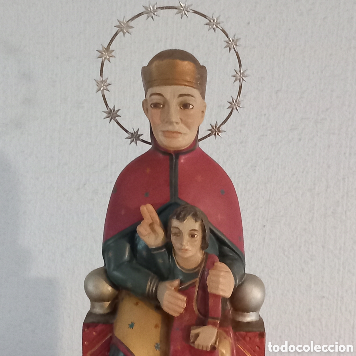 Arte: VIRGEN DE NURIA(virgen romantica)46cm. EXCELENTE ESTADO