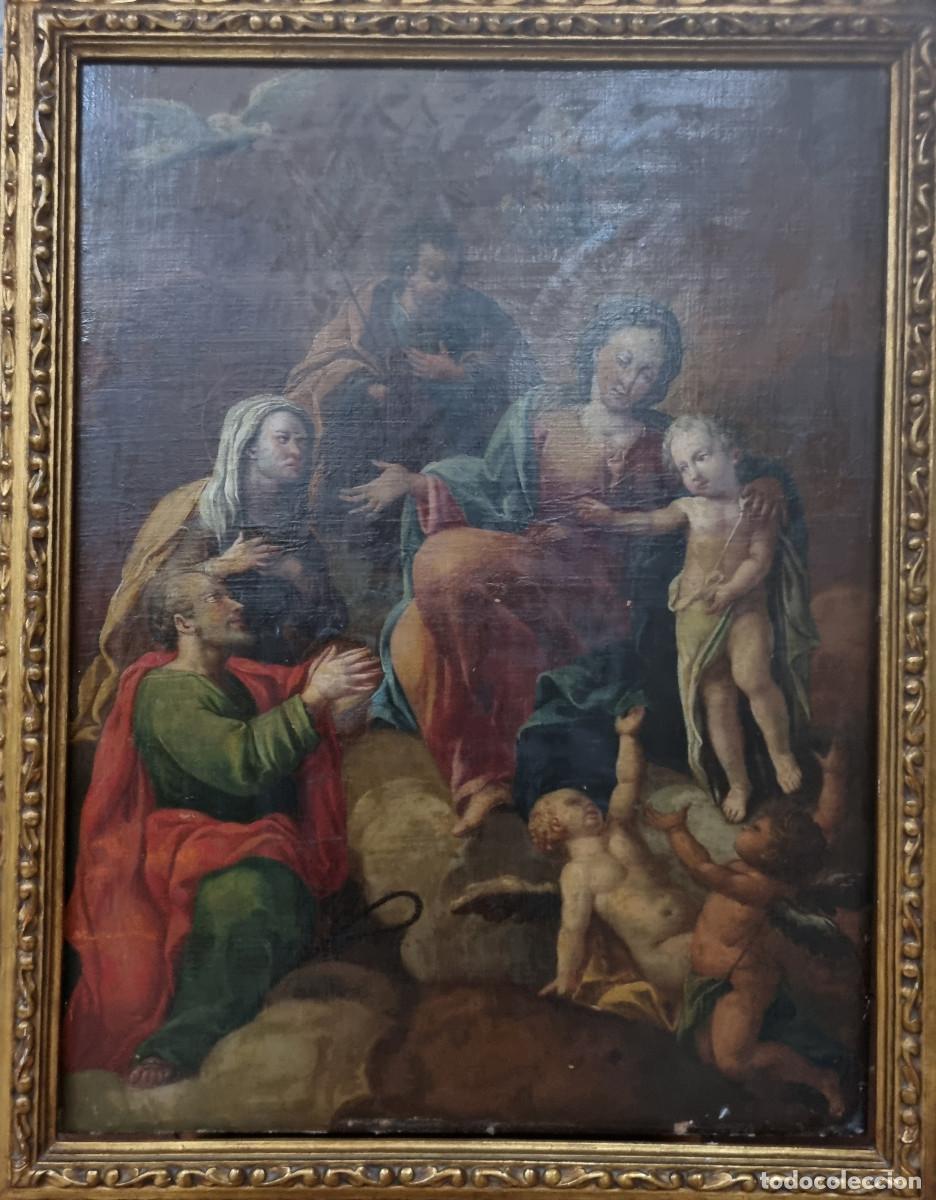 Arte: Sagrada Familia con San Joaquin y Santa Ana