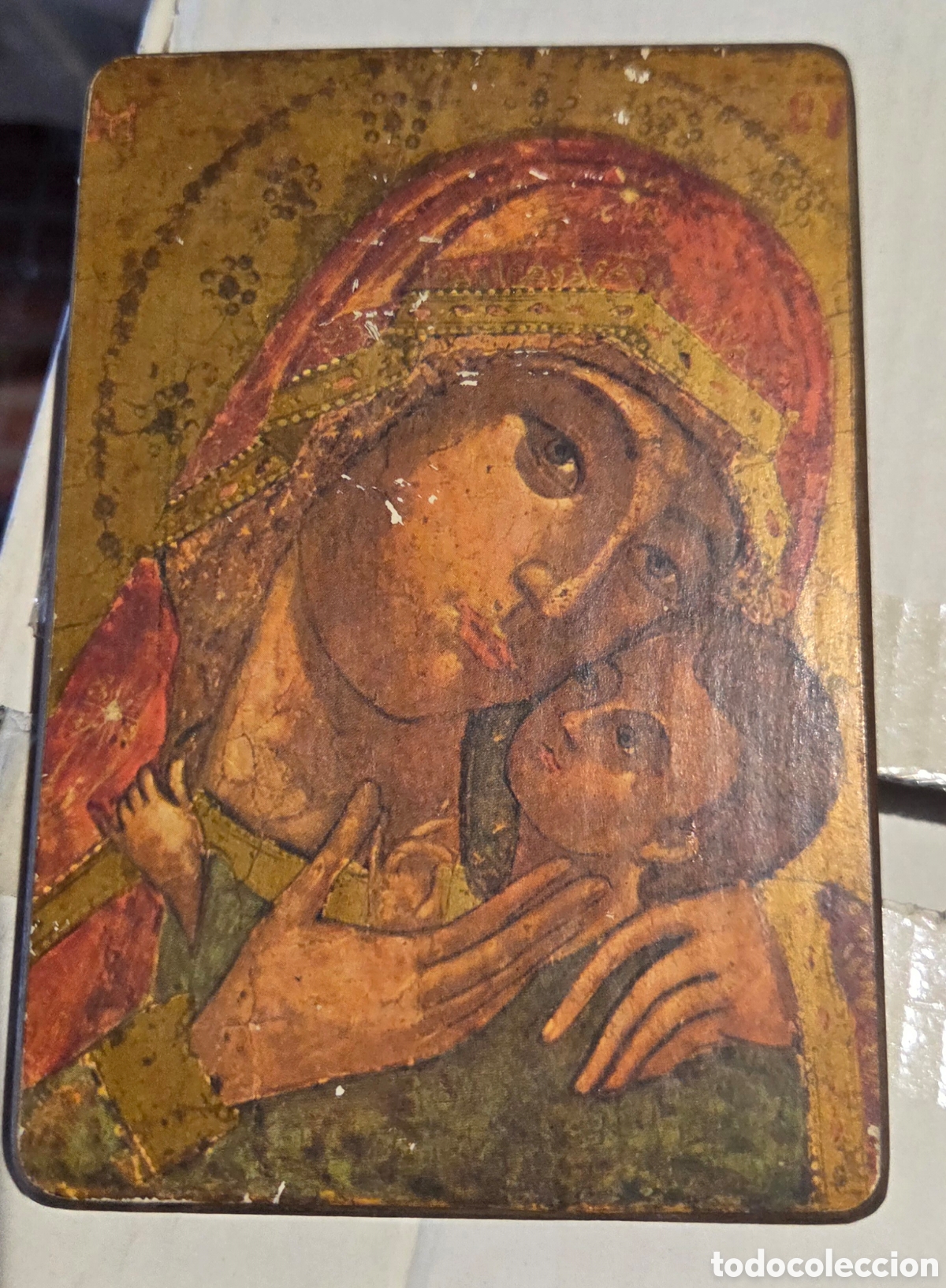 Arte: Icono de la Virgen de Korsun. Madre de Dios de la Misericordia
