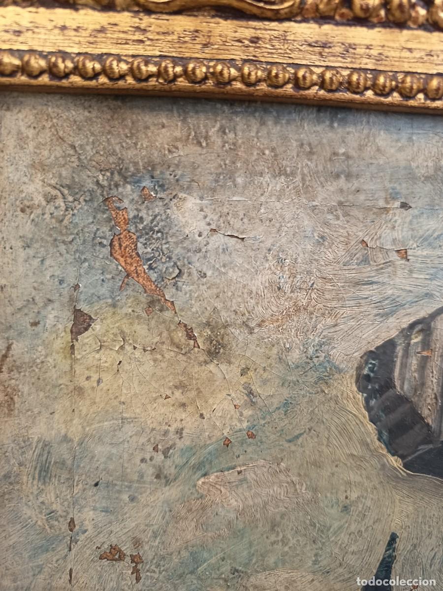 Arte: Antiguo &oacute;leo Cristo de Los Faroles - Foto 8