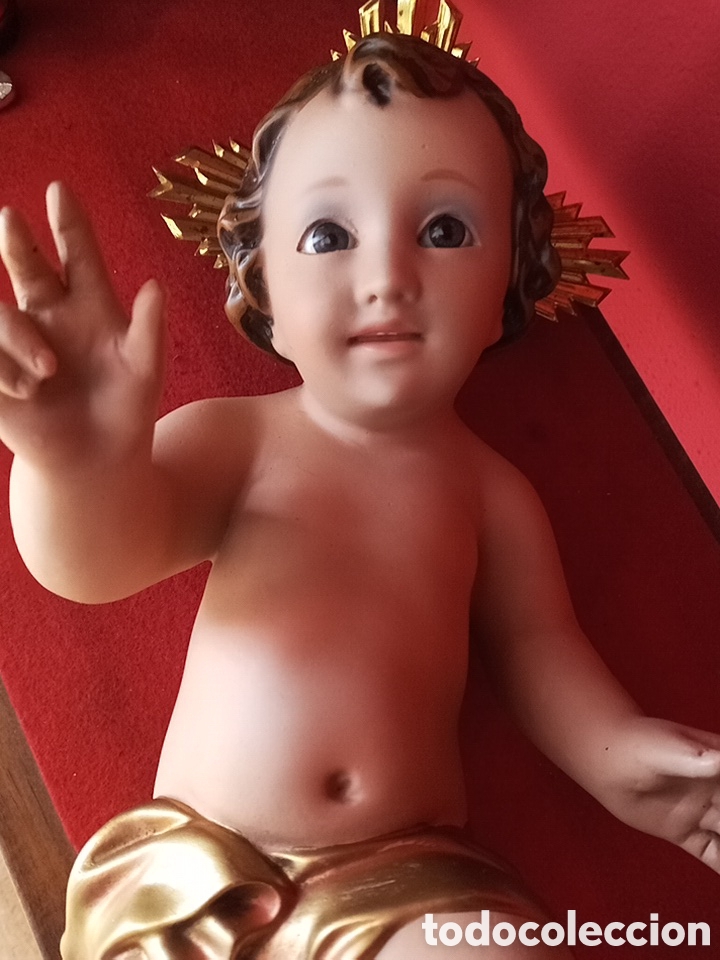 Arte: PRECIOSO NI&Ntilde;O JES&Uacute;S.FIGURA RELIGIOSA.