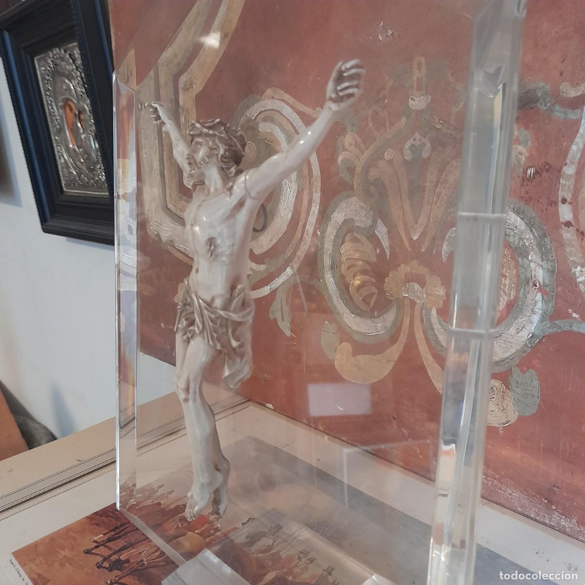 Arte: CRISTO SOBRE BASE DE METACRILATO - Foto 6