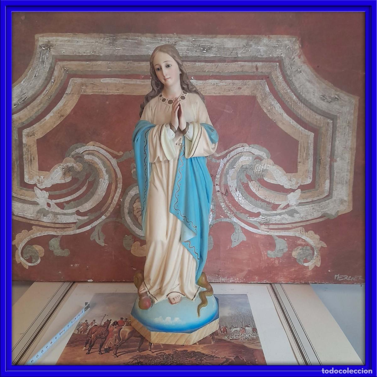 Arte: INMACULADA CONCEPCION REALIZADA EN LOS TALLERES DE OLOT