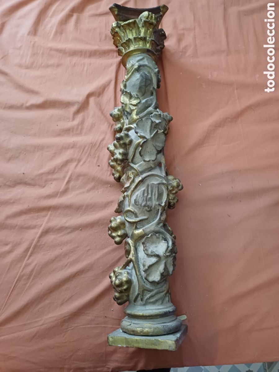Arte: Columna barroco antigua