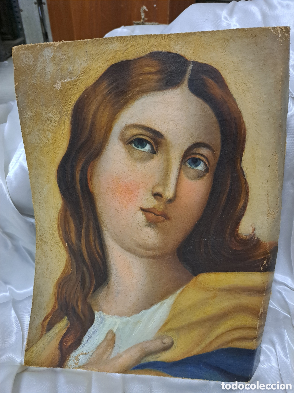 Arte: INMACULADA OLEO SOBRE LIENZO - Foto 2