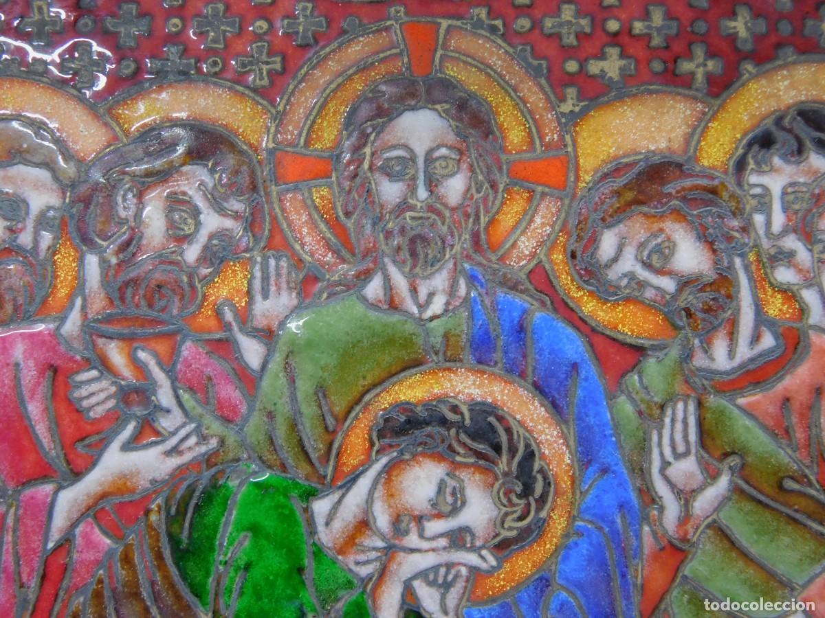Arte: ESMALTE MODEST MORAT&Oacute; - LA &Uacute;LTIMA CENA - Foto 6