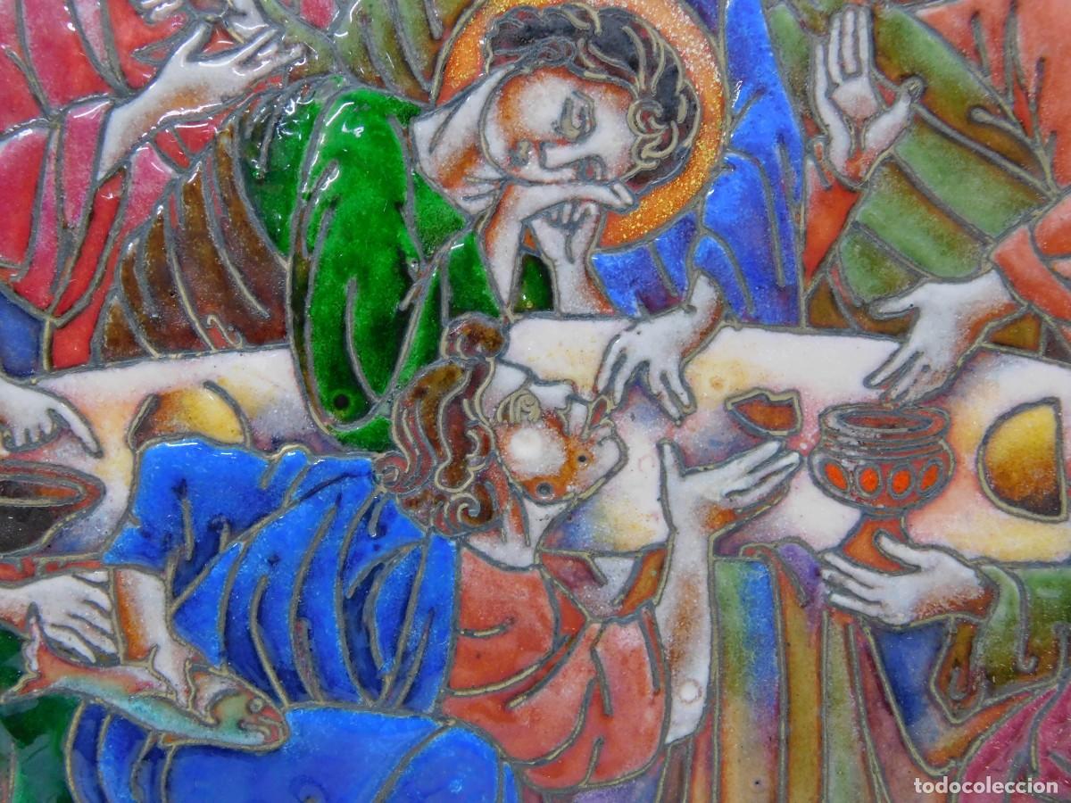 Arte: ESMALTE MODEST MORAT&Oacute; - LA &Uacute;LTIMA CENA - Foto 8