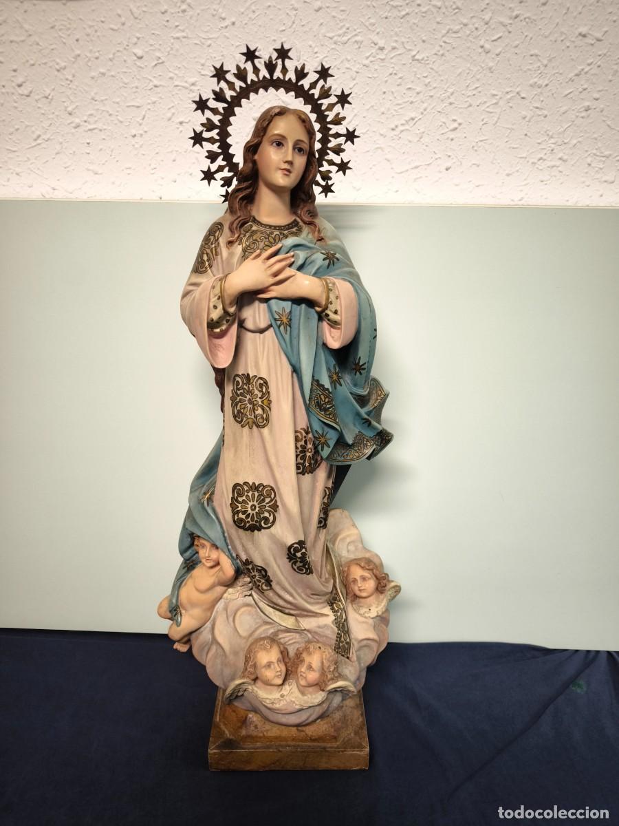 Arte: TALLA RELIGIOSA DE LA VIRGEN INMACULADA CONCEPCION
