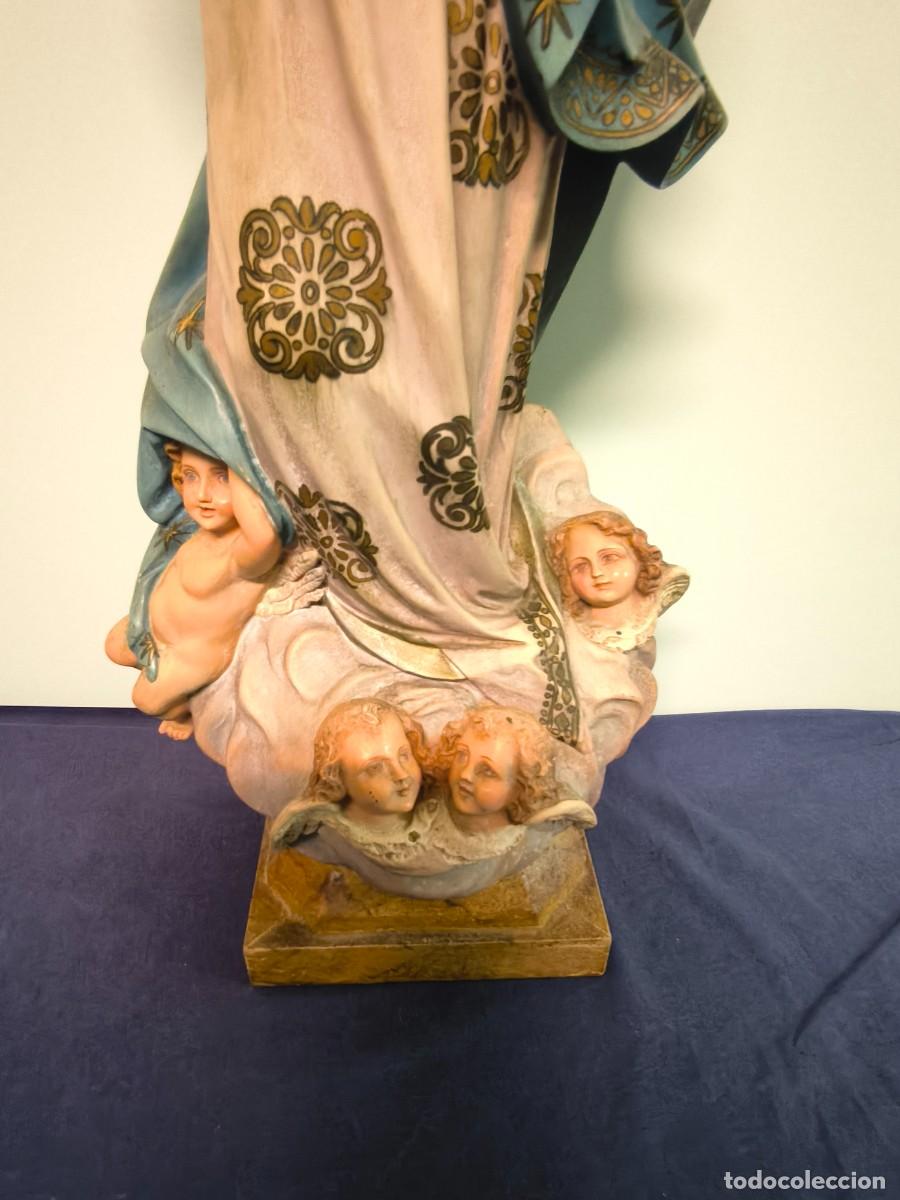 Arte: TALLA RELIGIOSA DE LA VIRGEN INMACULADA CONCEPCION - Foto 5