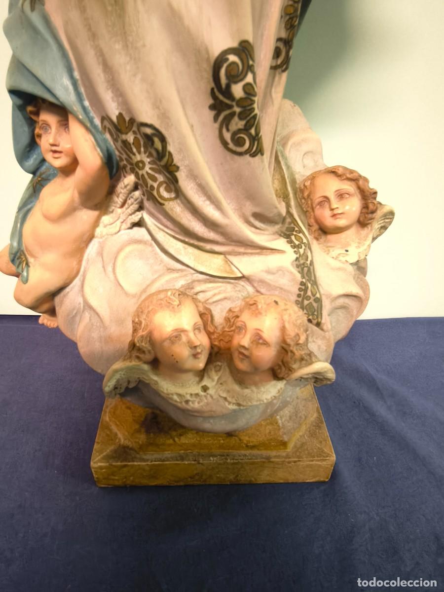 Arte: TALLA RELIGIOSA DE LA VIRGEN INMACULADA CONCEPCION - Foto 6