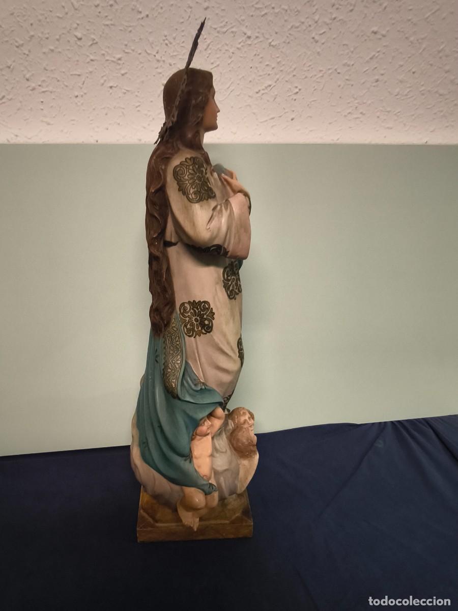 Arte: TALLA RELIGIOSA DE LA VIRGEN INMACULADA CONCEPCION - Foto 9