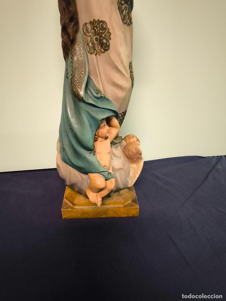 Arte: TALLA RELIGIOSA DE LA VIRGEN INMACULADA CONCEPCION - Foto 10