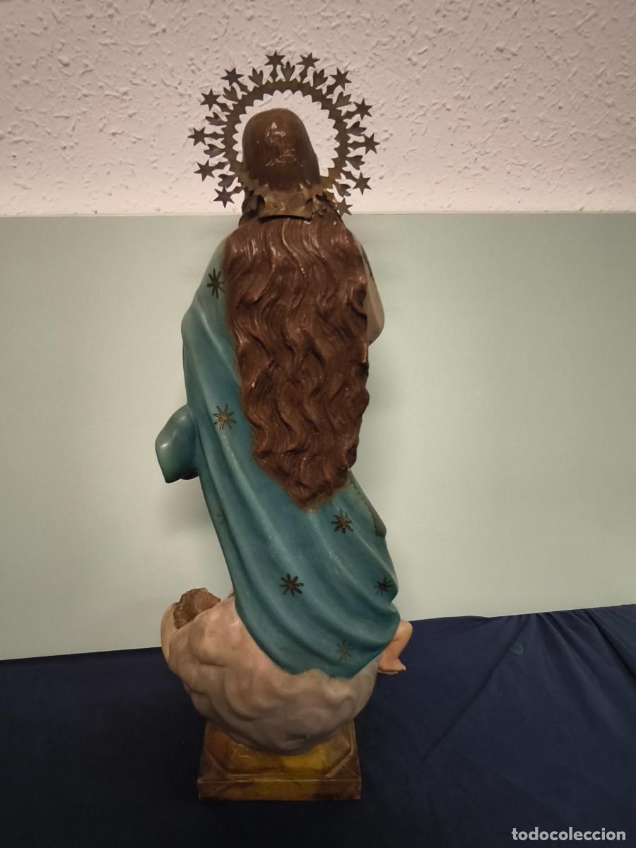 Arte: TALLA RELIGIOSA DE LA VIRGEN INMACULADA CONCEPCION - Foto 11