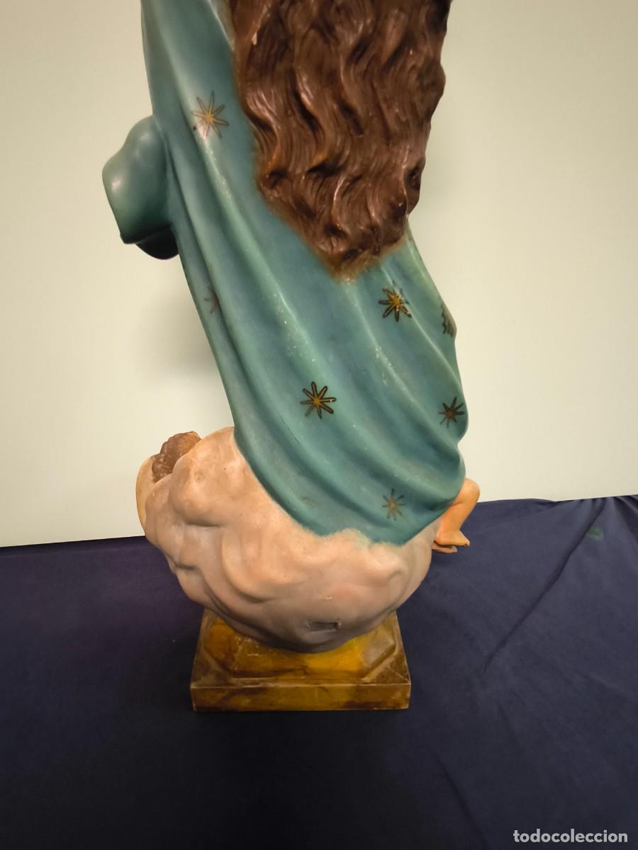 Arte: TALLA RELIGIOSA DE LA VIRGEN INMACULADA CONCEPCION - Foto 12