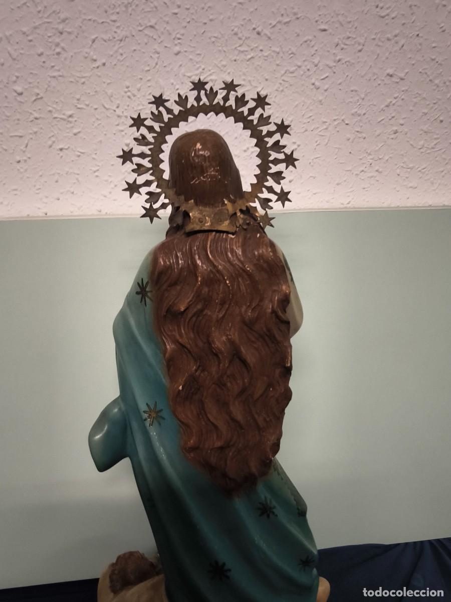 Arte: TALLA RELIGIOSA DE LA VIRGEN INMACULADA CONCEPCION - Foto 13